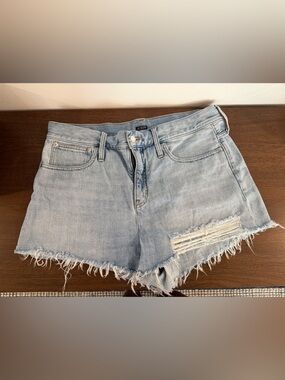 J Crew Light Wash Denim Shorts